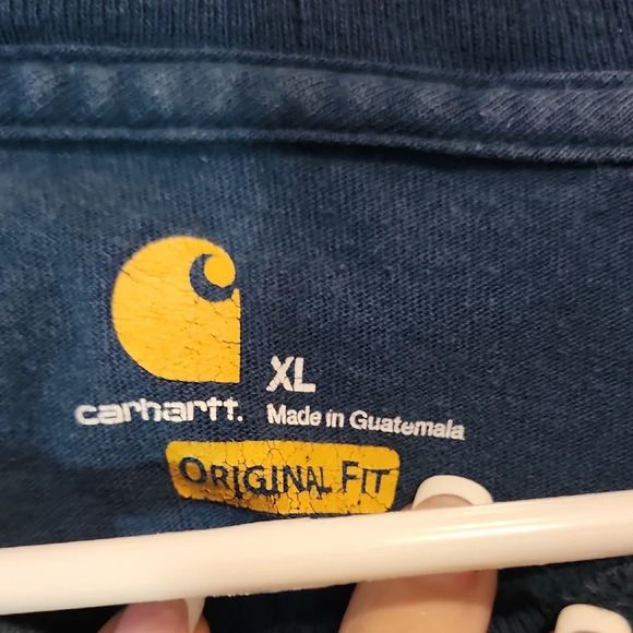 Carhartt Men's Blue Short Sleeve Tee - Picture 2 of 7